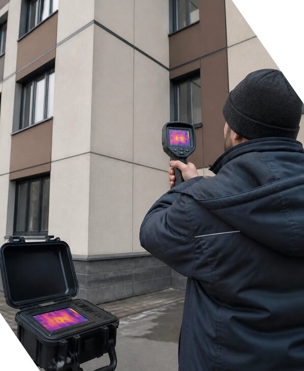 Тепловизионное обследование зданий и сооружений в Тайшете